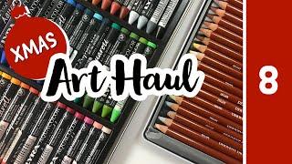 Art Supply Haul  Artist Gift Ideas XMAS, Amazon Art Supplies, AliExpress Watercolor Paper