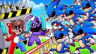 ¡SONIC EXE VS LA CASA MÁS SEGURA! 