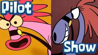 Wander Over Yonder: Sylvia The Zbornak Pilot Vs. Show Comparison