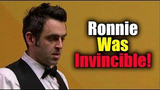 Ronnie O'Sullivan Looks Like He's Dancing at the Snooker Table!