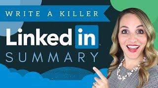 How To Write A LinkedIn Summary - LinkedIn Summary Examples