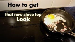 How to Polish the Electric Stove Top to a Brand New Look