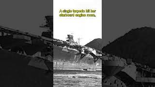 The Carrier That Went Up In Flames, IJN Hiyō #ww2 #navy #history #fyp #trivia