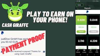 Cash Giraffe App - Play Games To Earn On Your Phone?