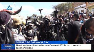 Sãovicentinos dizem adeus ao Carnaval 2025 com o enterro dos mandingas