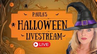 Paula is LIVE! Happy Halloween!!