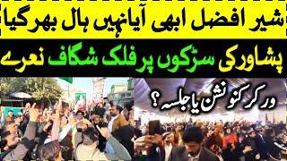 Imran Khan PTI Tiger Peshawar Worker Conventional Viral Video | PTI Peshawar Supporter Dabang Entry