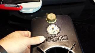 Antique Alcohol stove Turm 38 restore