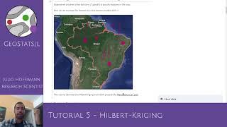 GeoStats jl - Tutorial 05 - Hilbert-Kriging