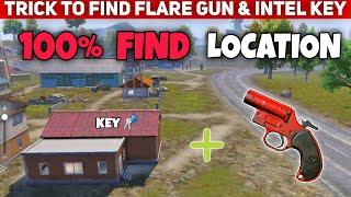 Intel Room / Weapon Room Key Location In Pubg Mobile / Bgmi Update 3.3 | Flare Gun Location Bgmi