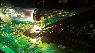 Desoldering micro components (SMD) without hot air gun