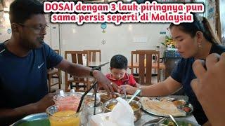 LANJUT MAKAN DOSAI PAKAI CUTNI DAN KARI DALL..SEDAP SEKALI