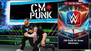 CM Punk  vs Drew Mcintyre  In WWE Mayhem 