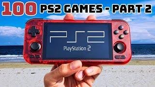 100 PS2 Games Tested on RETROID POCKET 4 PRO - PART 2