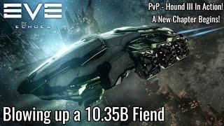 EVE Echoes PvP - Blowing up a 10.35B ISK Fiend - Hound III (Bomber) - In Action! - Upcoming Changes