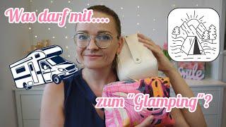 Was darf mit zum "Glamping"?  | Mit dem Womo auf den Campingplatz | Simplybee