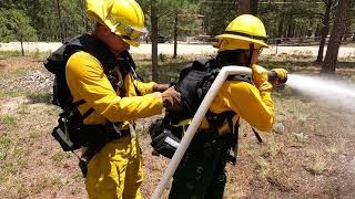 BFFR Wildland Simple Hose Pack Training