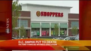 D.C. Sniper Executed