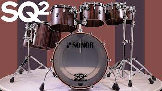 Sonor SQ2 7pc Medium Maple Concert Tom Kit