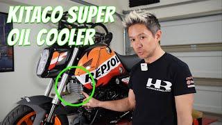 Kitaco Super Oil Cooler Installation on the 2022 Honda Grom