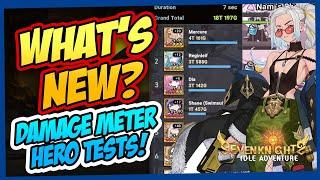 WHAT'S NEW AFTER THE UPDATE? [DAMAGE METER TEST] | SEVEN KNIGHTS IDLE