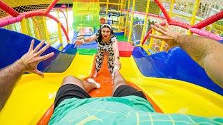 MY ANGRY MOM DONT LET ME GO TO WONDERLAND @upgirl (Parkour kid park pov)