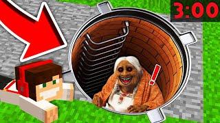 CO STRASZNA BABUSZKA ROBI W KANALIZACJI W MINECRAFT?! GPLAY & LUMI