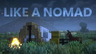 Surviving Minecraft Like A Nomad