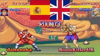 슈퍼 스트리트 파이터 2 터보  danone64 (Spain) vs BisonKillerUK (UK) Super Street Fighter 2 Turbo