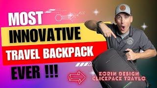 Most innovative travel backpack ever: The Korin ClickPack Travlo 45 L