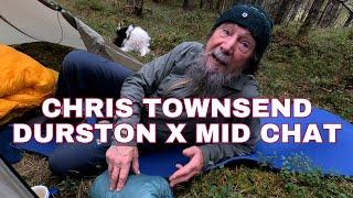 What are Chris Townsend's initial Durston X Mid thoughts? How does he carry camera?