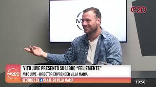 VITO F. JUVE PRESENTÓ SU LIBRO “FELIZMENTE” - AÑO 2023