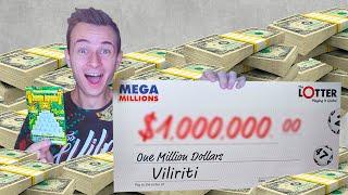 Я Потратил 1000$ На Лотерейные Билеты и Выиграл !