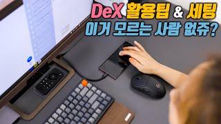 갤럭시 노트20 DeX | 필수 설정 & 팁, 모르고 쓰면 손해