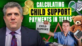 Calculating Child Support Payments In Texas