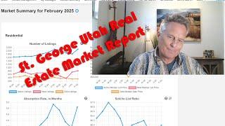 #UtDreamHomes March 2025  Real Estate Market Report for St. George  by Dave Diegelman