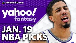 Yahoo Daily Fantasy Basketball Strategy & Picks Today | Wednesday 1/19/22