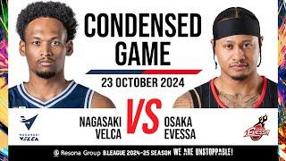 Nagasaki Velca vs. Osaka Evessa - Condensed Game