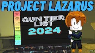 Roblox Project Lazarus: Best All Weapons Tier List 2024