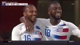 France vs USA 0-1 Julian Green GOAL