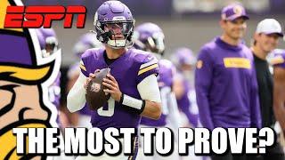ESPN: JJ McCarthy the QB with Most to Prove in the NFC North