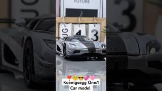 Koenigsegg One:1 model sports Car #car #diecast #shorts