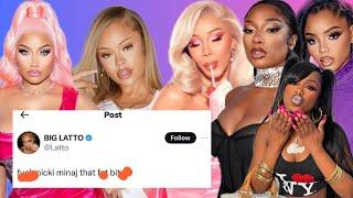 ‼️Latto DELETES Nicki Minaj F️T tweet! Cardi B gave birth?! Bongo flops Paris, Cleo Pander to Nicki