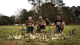 Shed Hunting a High Fence | We Find GIANT Whitetail & Elk Sheds!