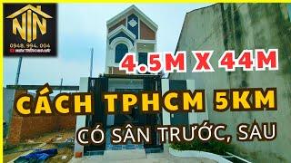 Bán Nhà Cách Hóc Môn TPHCM 5km | Bán Nhà Đức Hòa Long An Đã Hoàn Công Tặng Nội Thất Có Sân Xe Hơi.