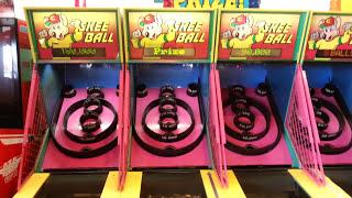 Playing Skee Ball At Chuck E. Cheese & JACKPOT!