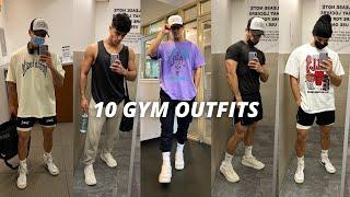 10 Outfits for the Gym | Workout Fit Ideas for Guys