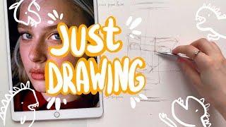 How to draw a portrait| Demo