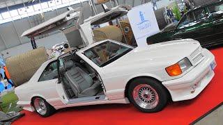 Mercedes-Benz 500 SEC (C126) Gullwing - SGS Styling Garage - Retro Classics 2024 - Stuttgart