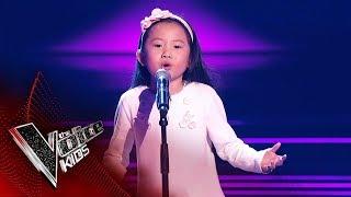 Peyton Performs ‘Colours Of The Wind' | Blind Auditions | The Voice Kids UK 2019